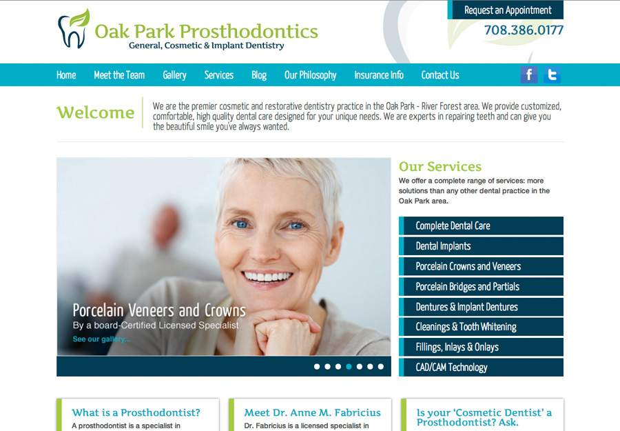 Dentists and Orthodontists Web Design