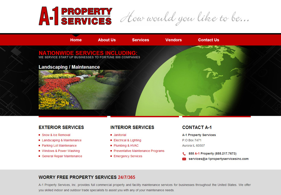 Property Management Web Design