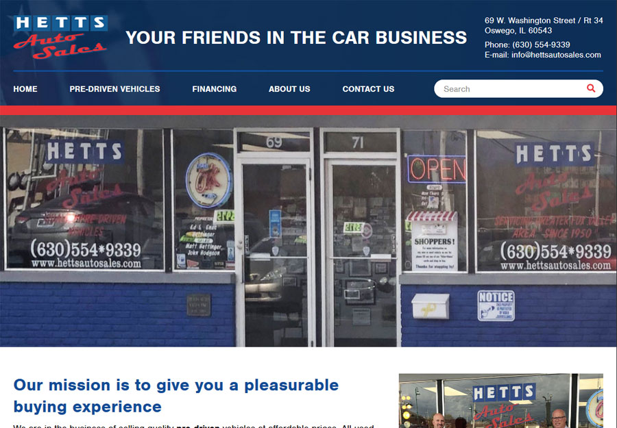 Car Dealership Web Design