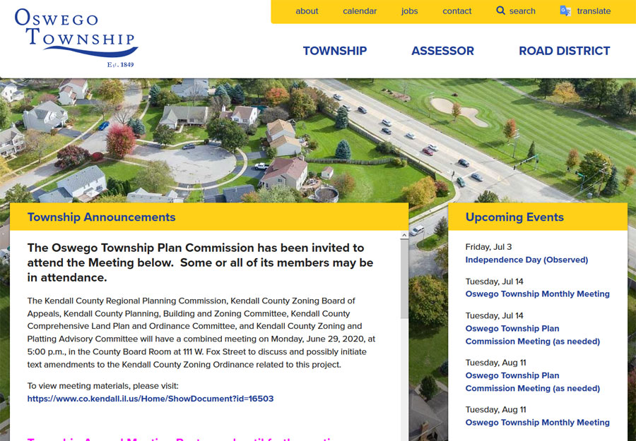 Township Web Design