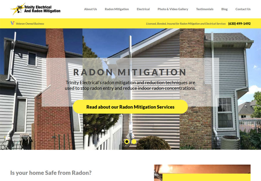 Electrician and Electrical Contractor Web Design