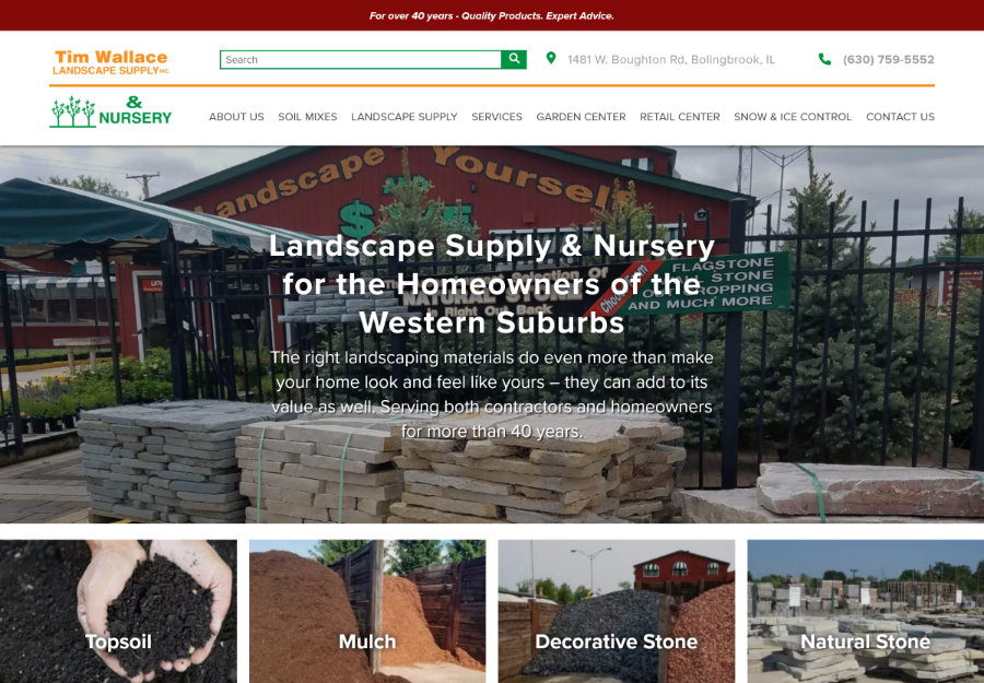 Landscaping Web Design